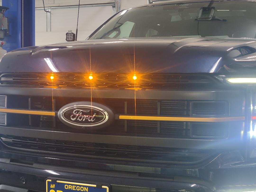 Ford F150 Tremor & Black addition Raptor Style Grill Light - Custom ...