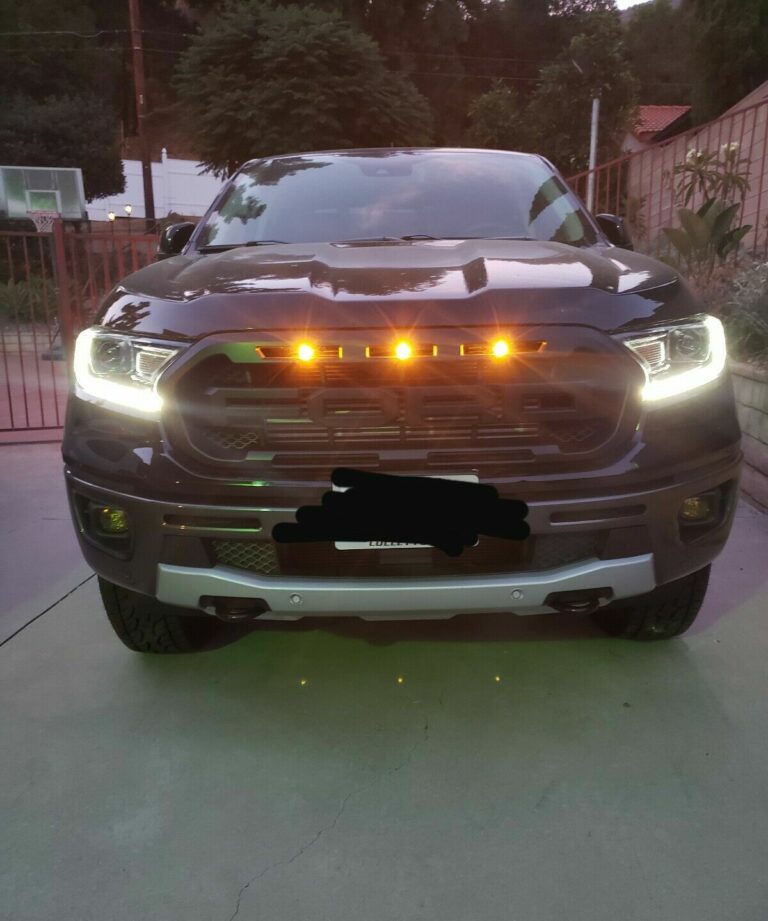 2020 ford ranger raptor grill lights