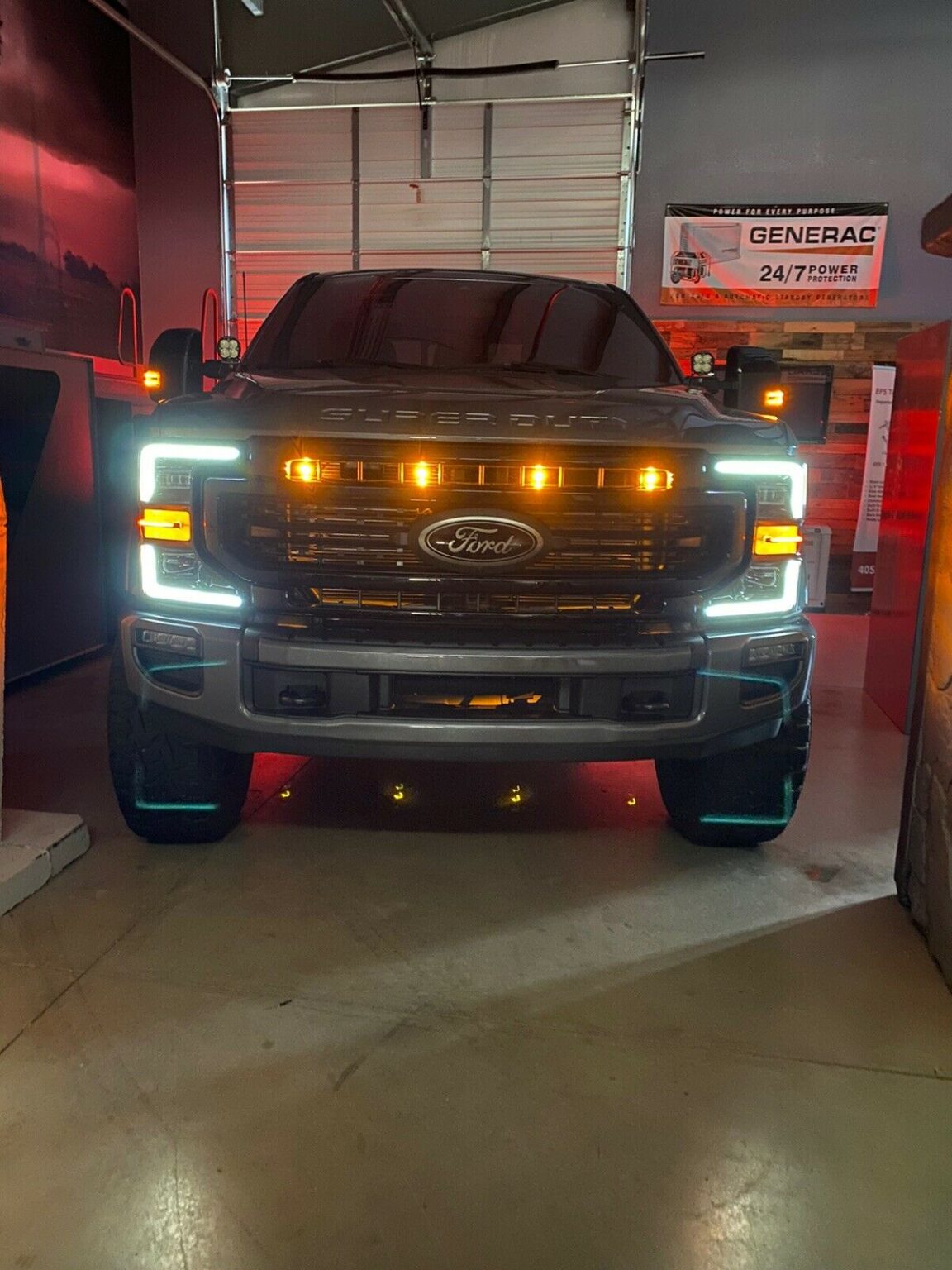 Lariat Style Grill 2020 Super Duty Raptor Style Grille Light