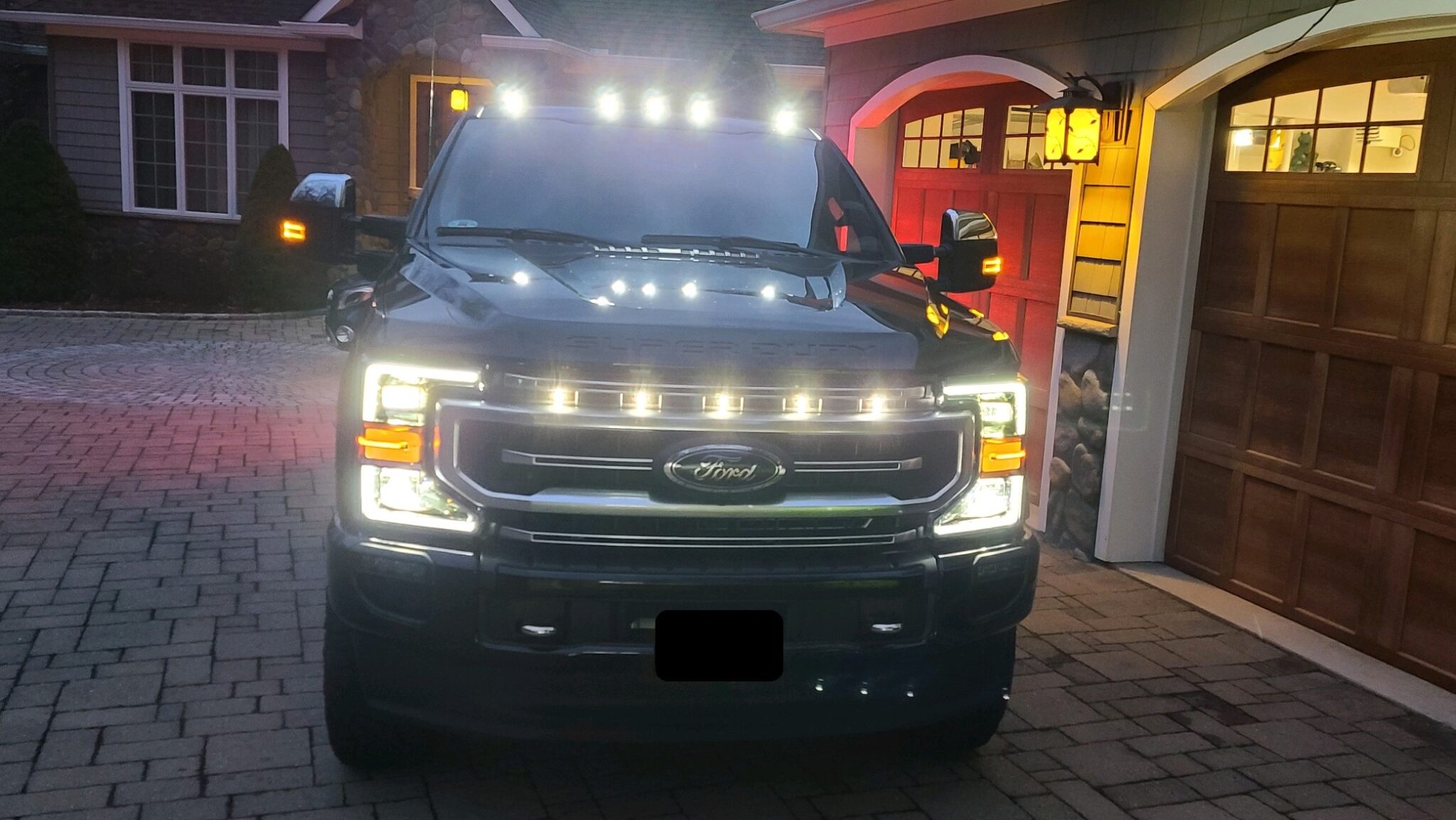 Grille Light 2020 Super Duty Raptor Style Grille Light Platinum ONLY