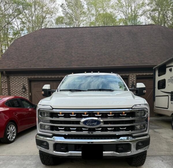 2024 Super Duty Grill light